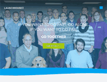 Tablet Screenshot of launchhouse.com